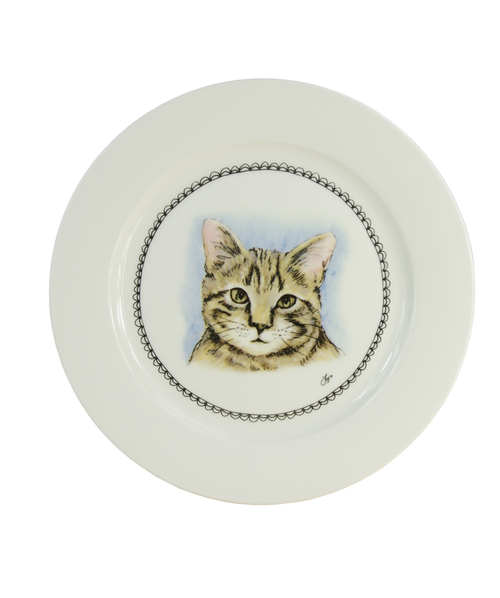 Boerenwinkel – Assiette petit-déjeuner motif chat