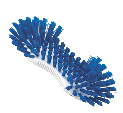 Brosse de lavage résistante à l'eau bouillante (bleue)
