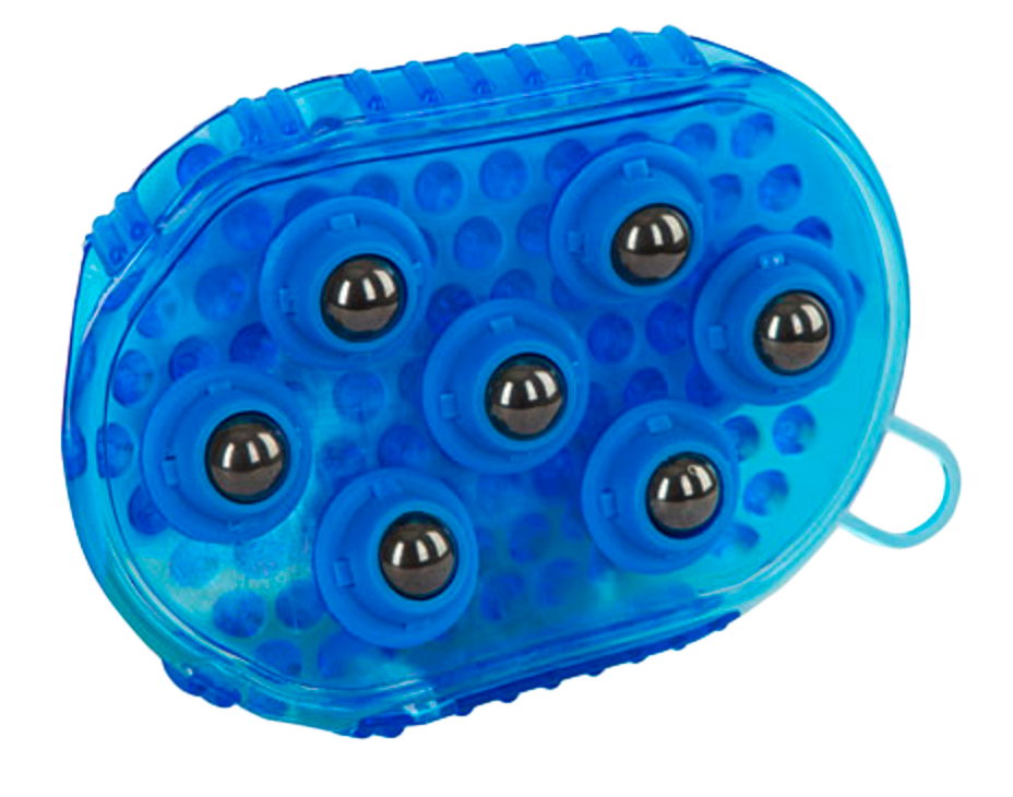 Brosse magnétique bleue