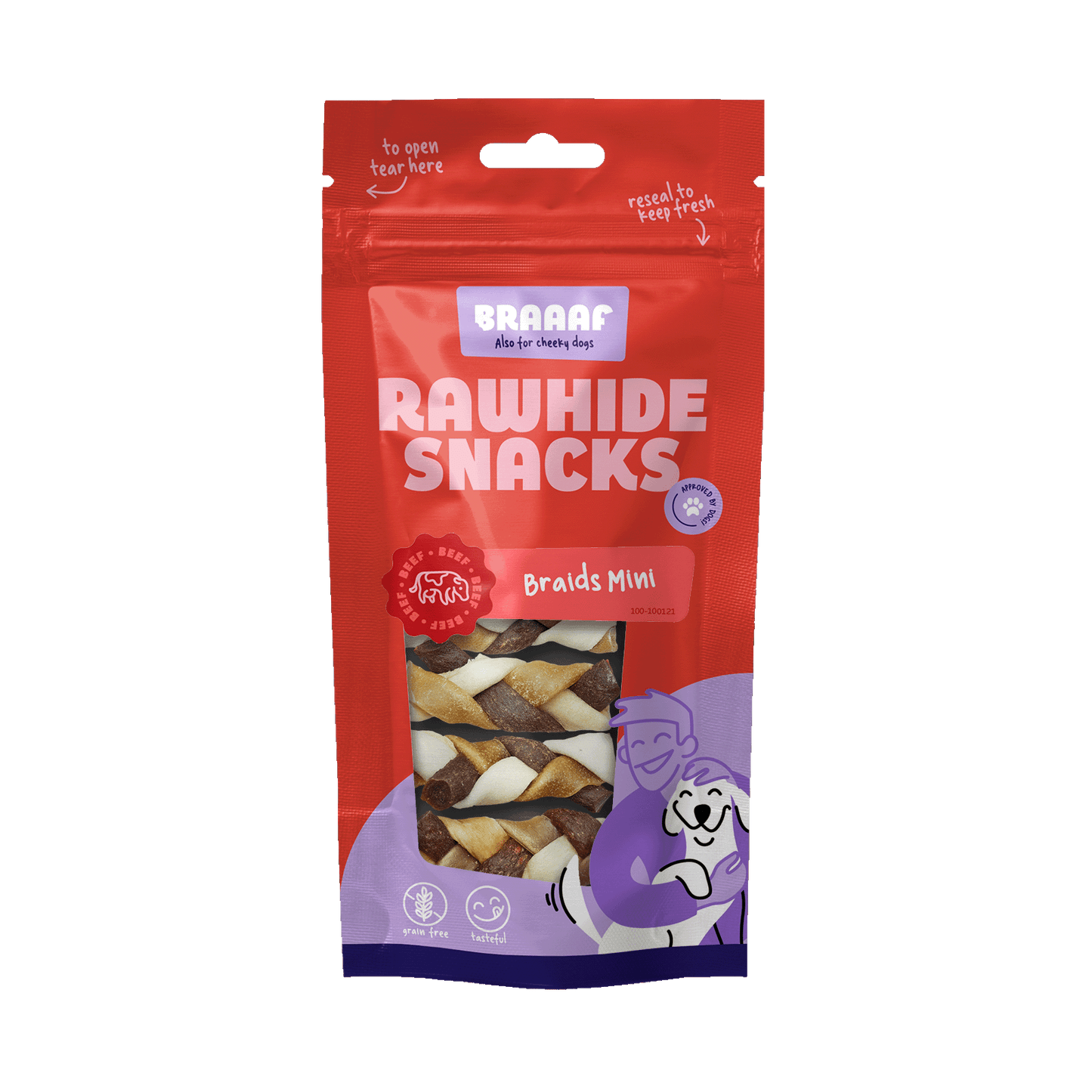 Twister tresses 5-pack 6 cm