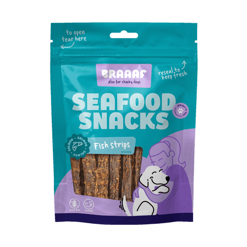 Friandises Braaaf Seafood au saumon sauvage d'Alaska