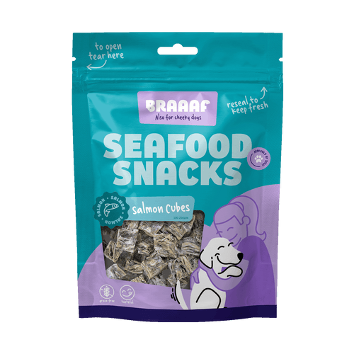 Friandises Braaaf Seafood au saumon sauvage d'Alaska