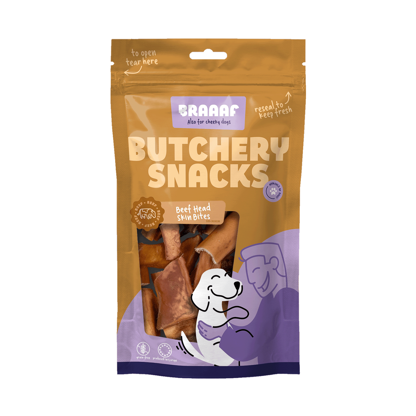 Bœuf morceaux de couenne 150 g