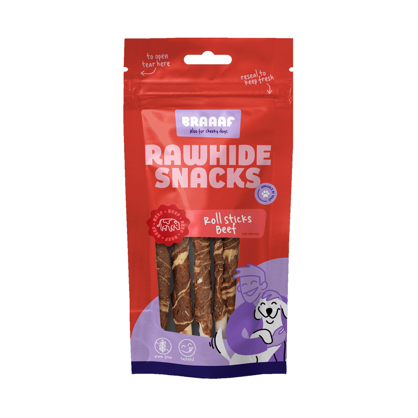Roll Sticks bœuf et poisson 8
