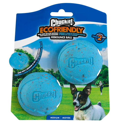 Balles Rebondissantes Chuckit! Rebounce M – Lot de 2