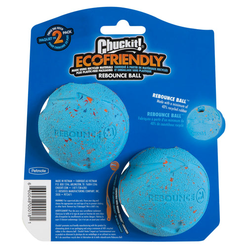 Balles Rebondissantes Chuckit! Rebounce M – Lot de 2