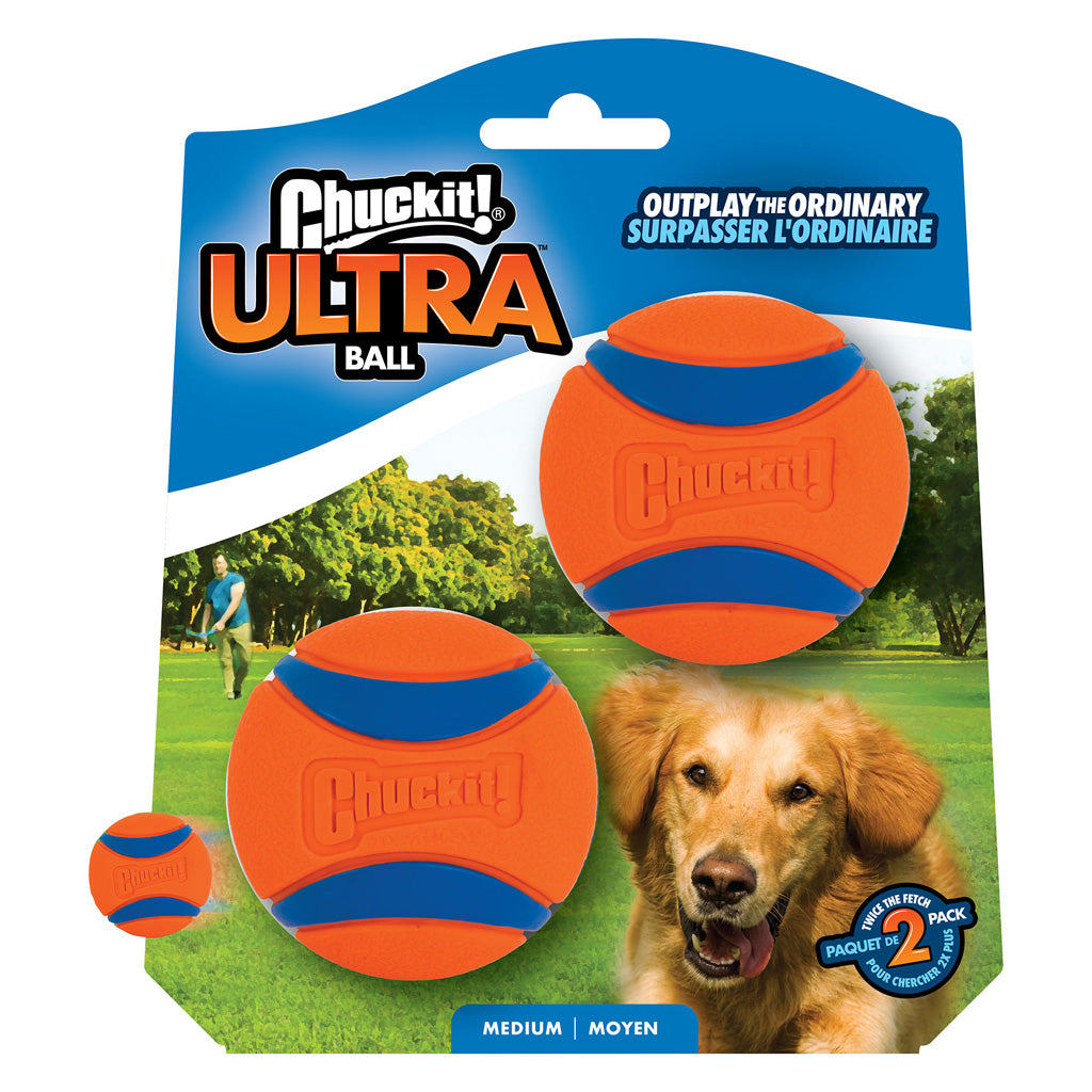 Balle Chuckit! Ultra Ball – Rebond Extrême & Flottante, Toutes Tailles Chuckit!