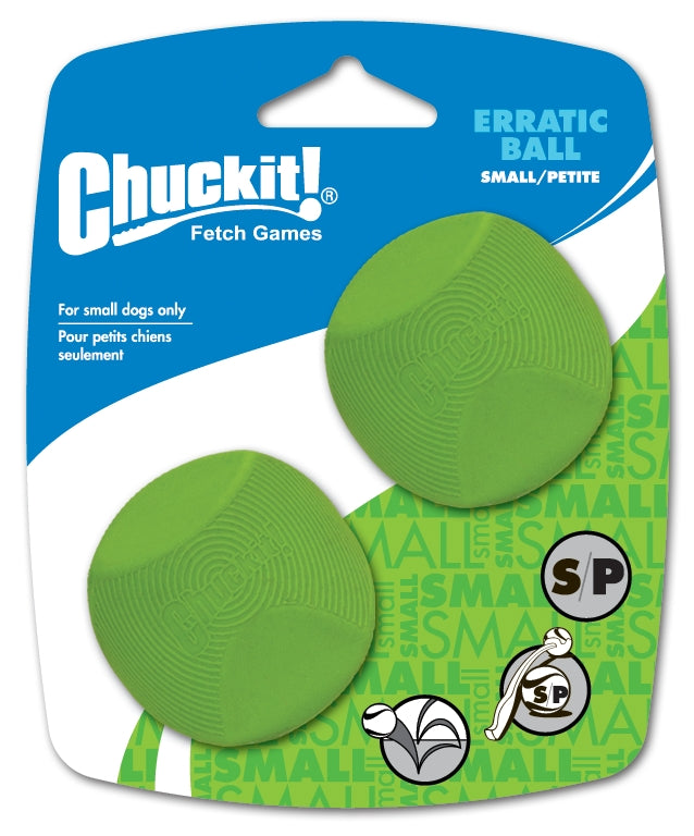 Balles à Rebonds Fous Chuckit! Erratic – Toutes Tailles Chuckit!