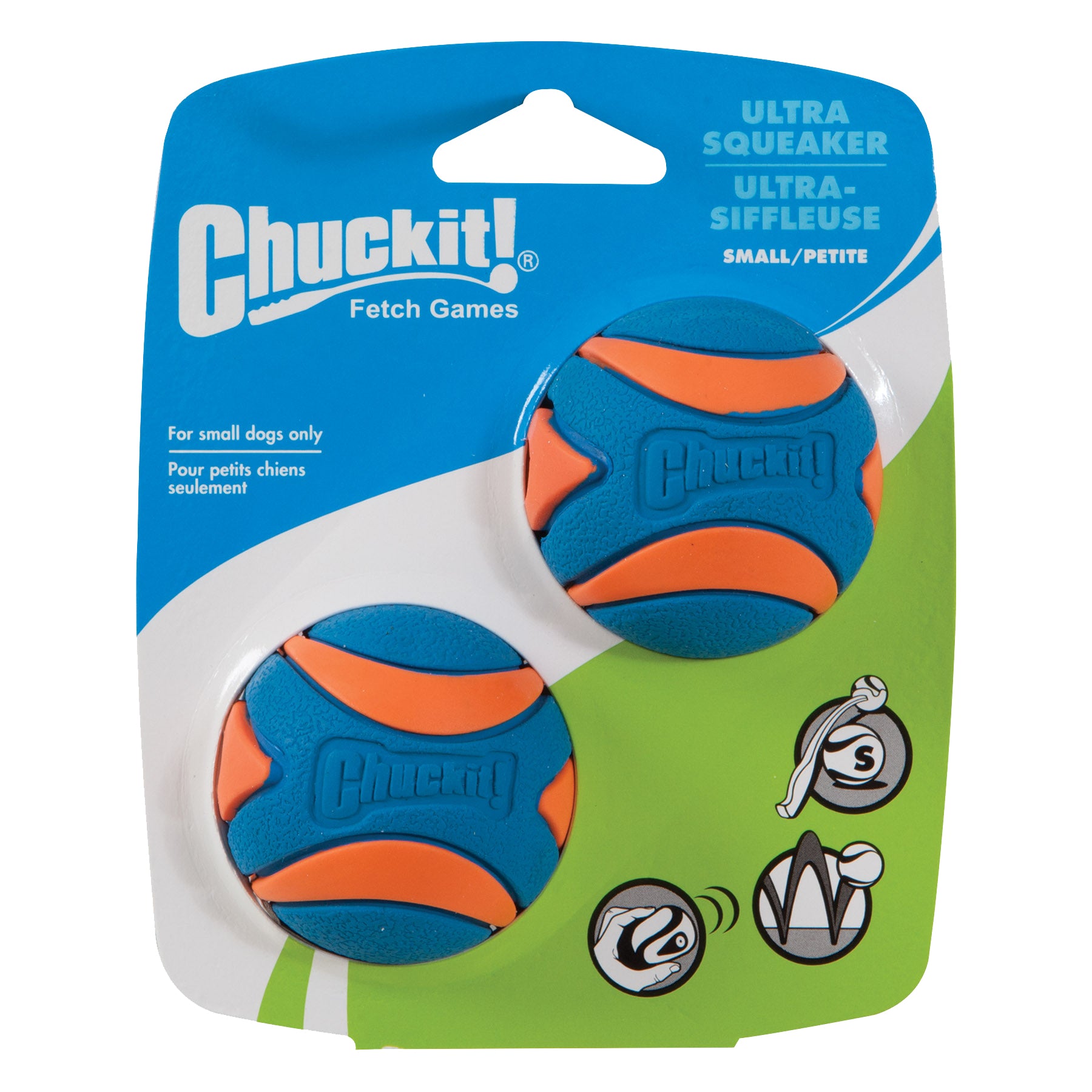 Balles Sonores Chuckit! Ultra Squeaker – Toutes Tailles Chuckit!