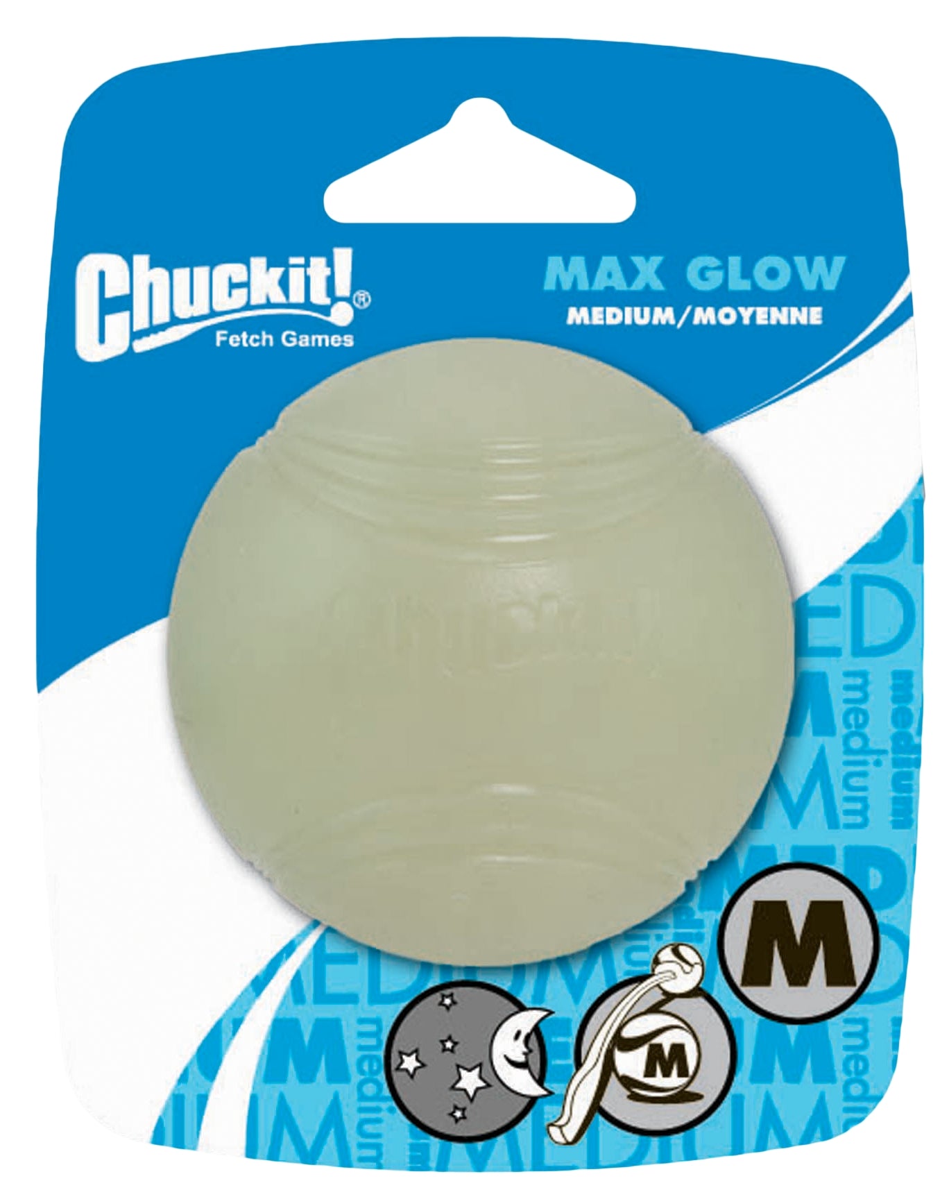 Balle Phosphorescente Chuckit! Max Glow – Toutes Tailles Chuckit!