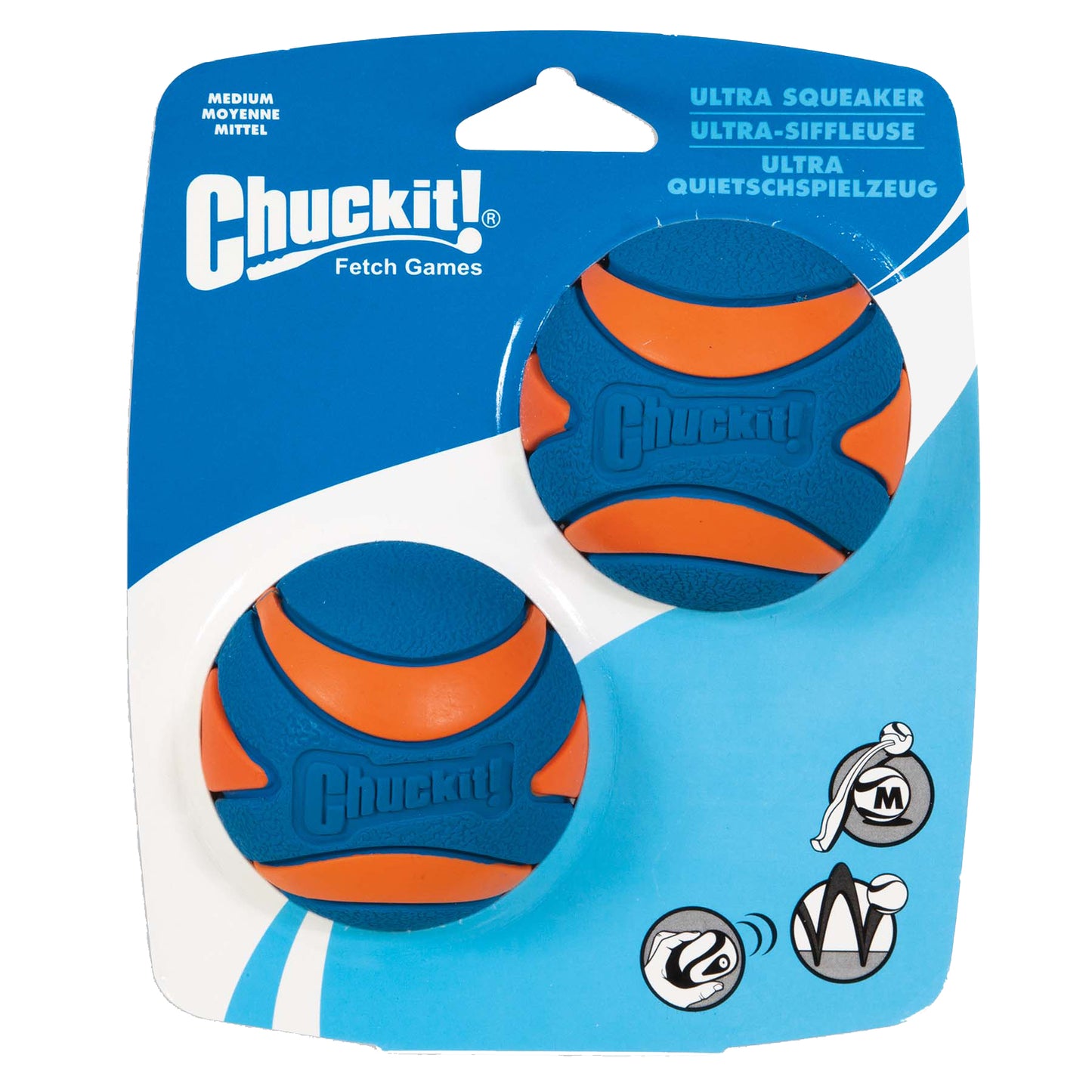 Balles Sonores Chuckit! Ultra Squeaker – Toutes Tailles Chuckit!