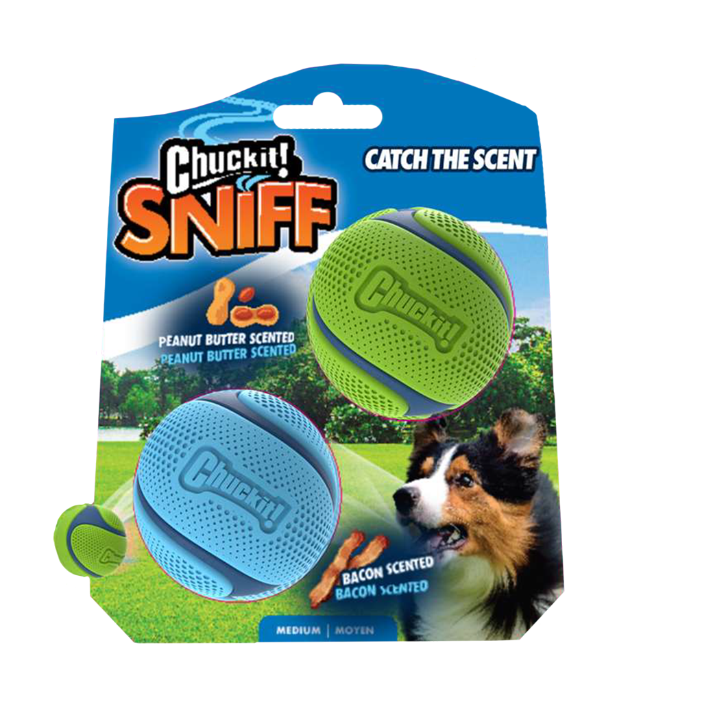 Balle Parfumée Chuckit! Sniff Fetch – Tous Parfums Chuckit!