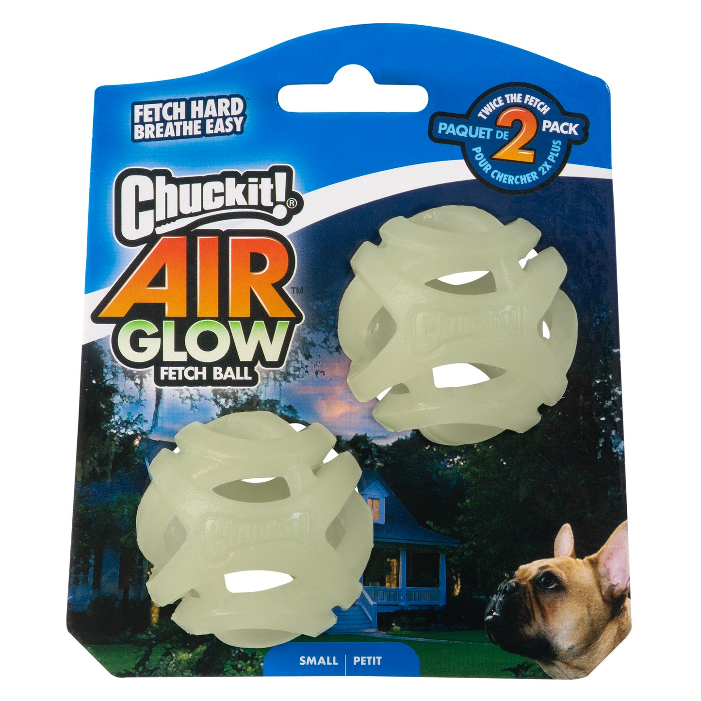 Balle Légère Phosphorescente Chuckit! Air Glow – Toutes Tailles Chuckit!