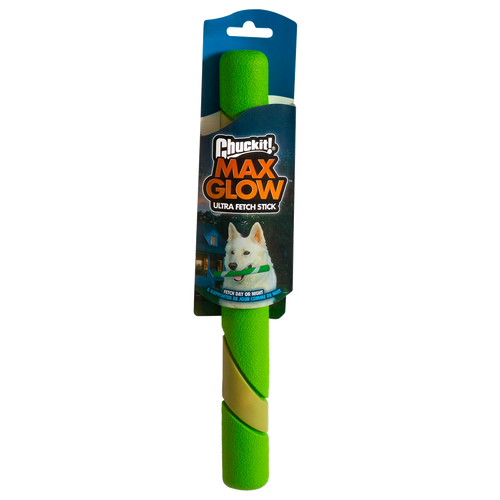 Bâton Phosphorescent Chuckit! Max Glow Ultra Fetch Stick