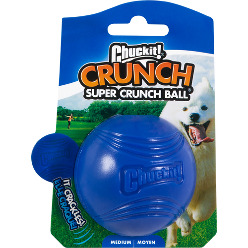 Chuckit! Super Crunch Ball — Le jeu qui réveille les sens - Taille M