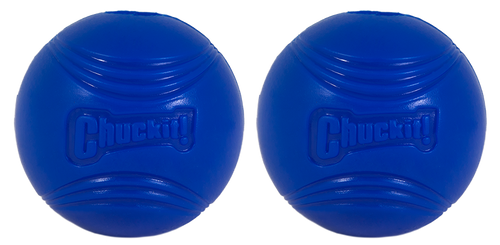 Chuckit! Super Crunch Ball — Le jeu qui fait du bruit et du bonheur (2 balles) - Taille M