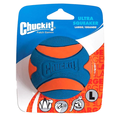 Chuckit! Ultra Squeaker Ball L (1 balle)
