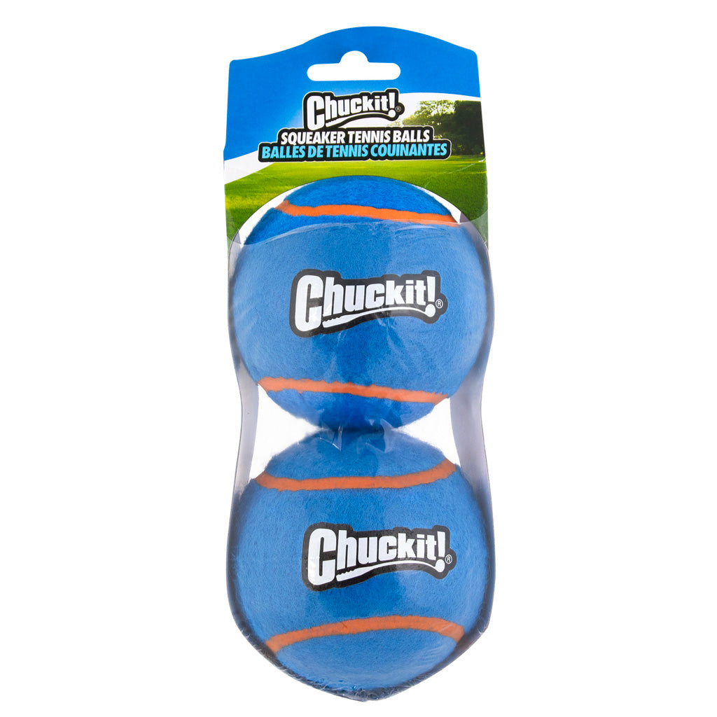 Balles de Tennis Sonores Chuckit! Squeaker – Toutes Tailles Chuckit!