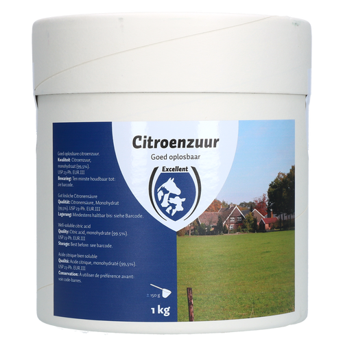 Acide citrique 99,5 % (E330) — détartrant multi-usage