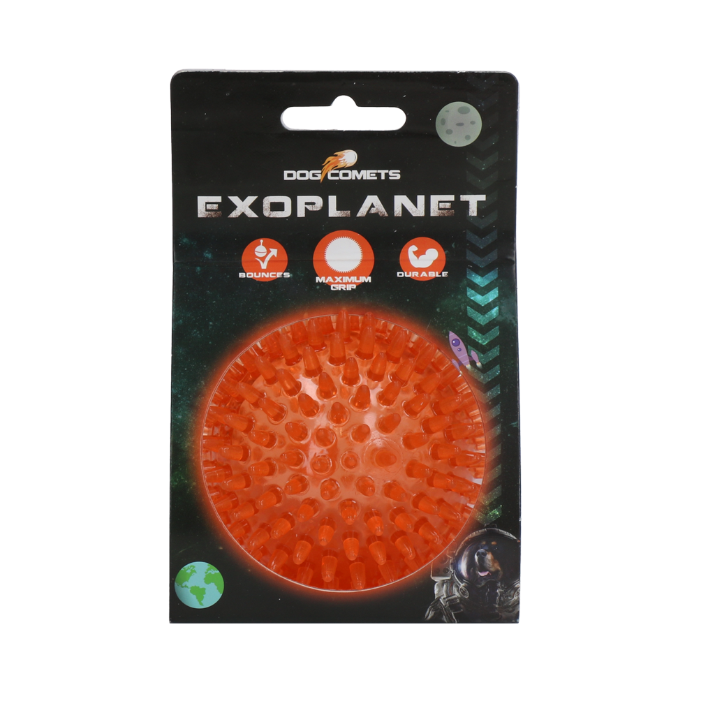 Balle à picots orange M