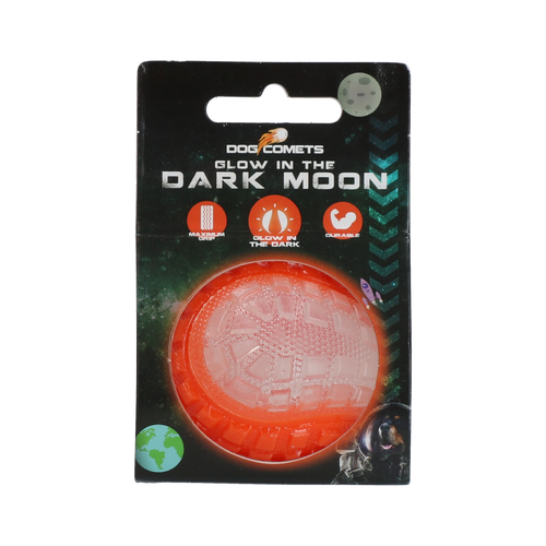 Balle phosphorescente Dog Comets Moon Ball