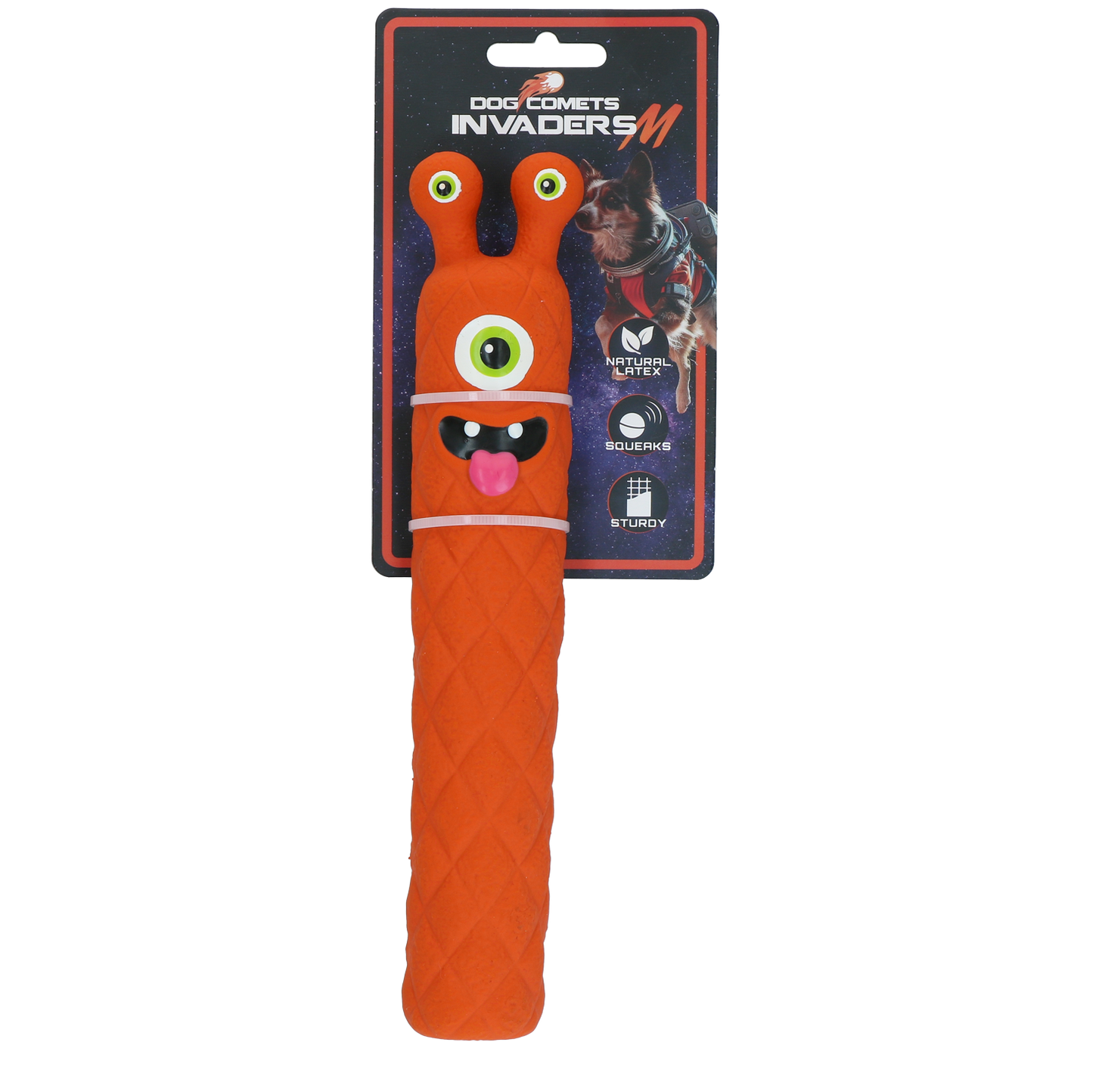 Invaders latex orange M