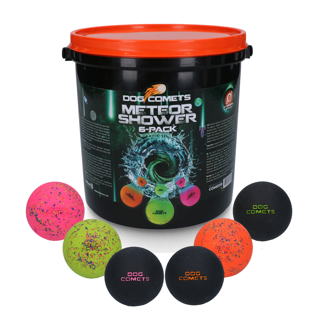 Seau de 6 balles Meteor Shower
