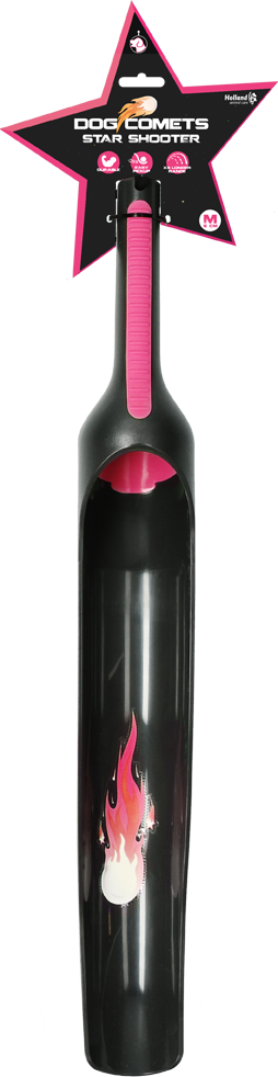 Dog Comets Star Launcher Pink