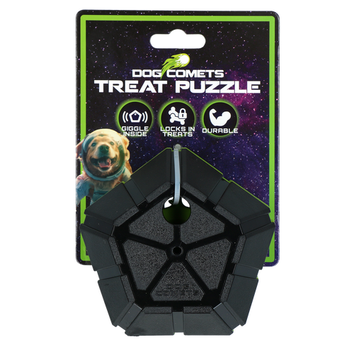 Dog Comets Treat Puzzle – Balle distributrice verte 10 cm