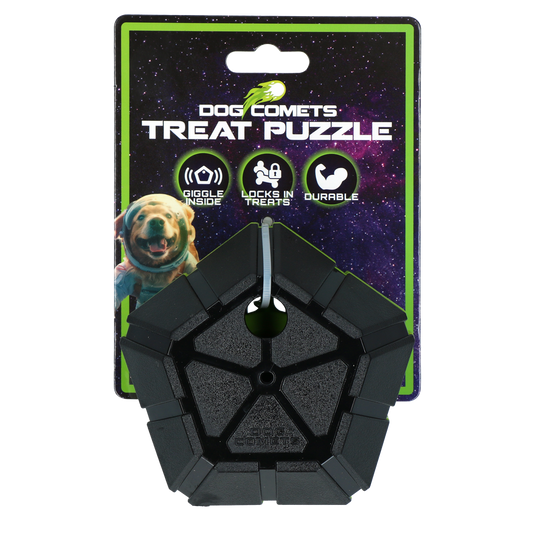Dog Comets Treat Puzzle Green