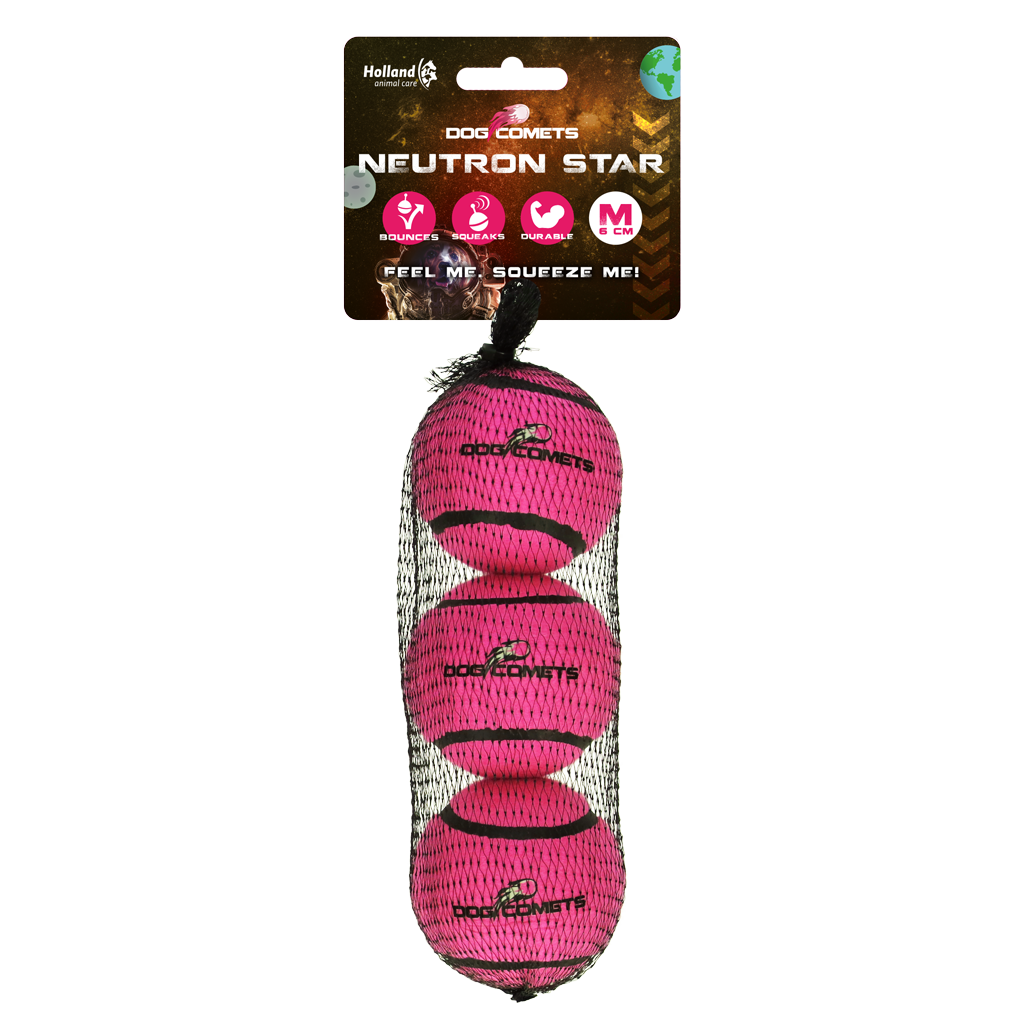 Balles Neutron Star roses lot de 3 M