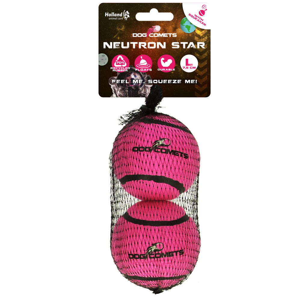 Balles Neutron Star roses lot de 2 L