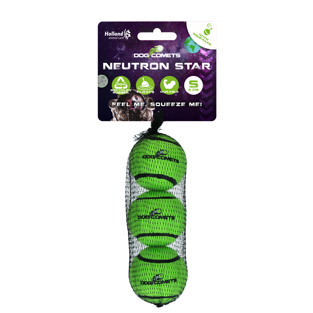 Balles Neutron Star vertes lot de 3 S