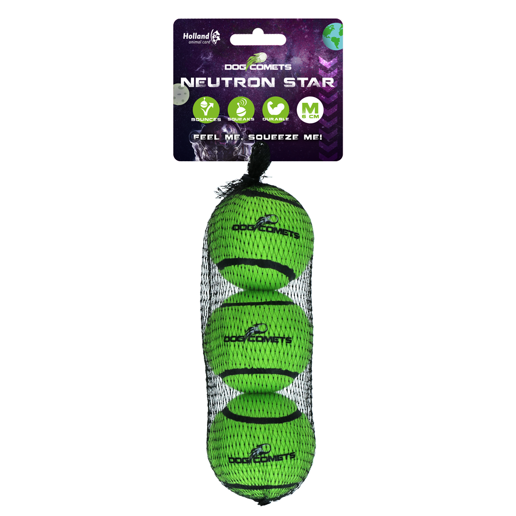 Balles Neutron Star vertes lot de 3 M