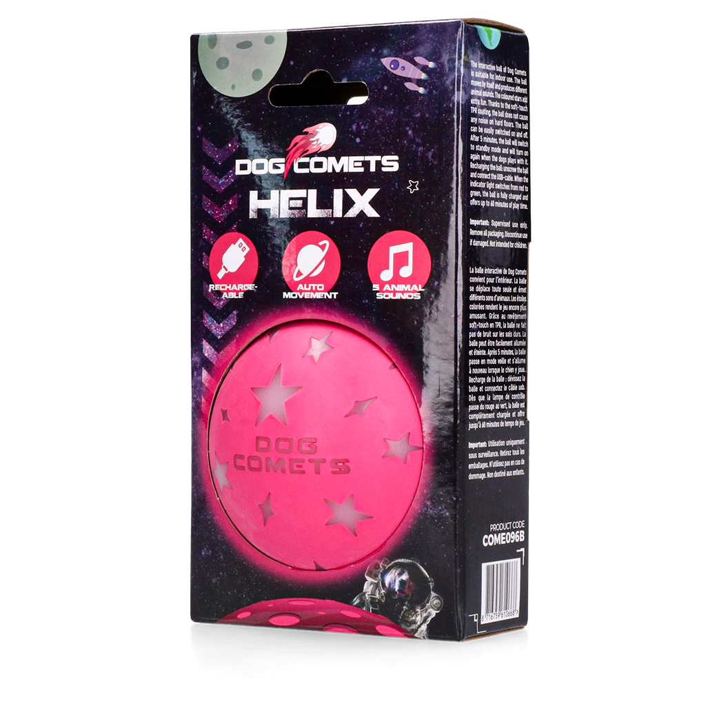 Balle Helix rose
