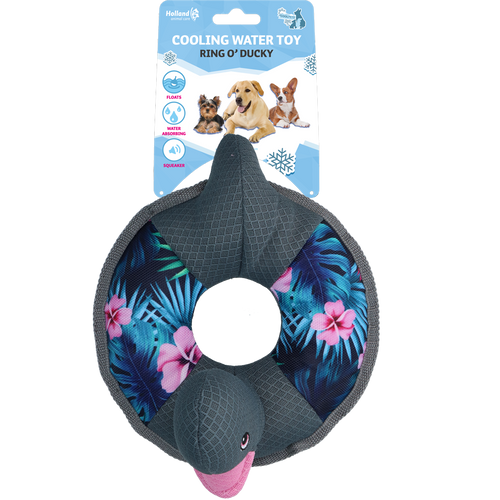 Jouet rafraîchissant pour chien – CoolPets Ring O’ Canard