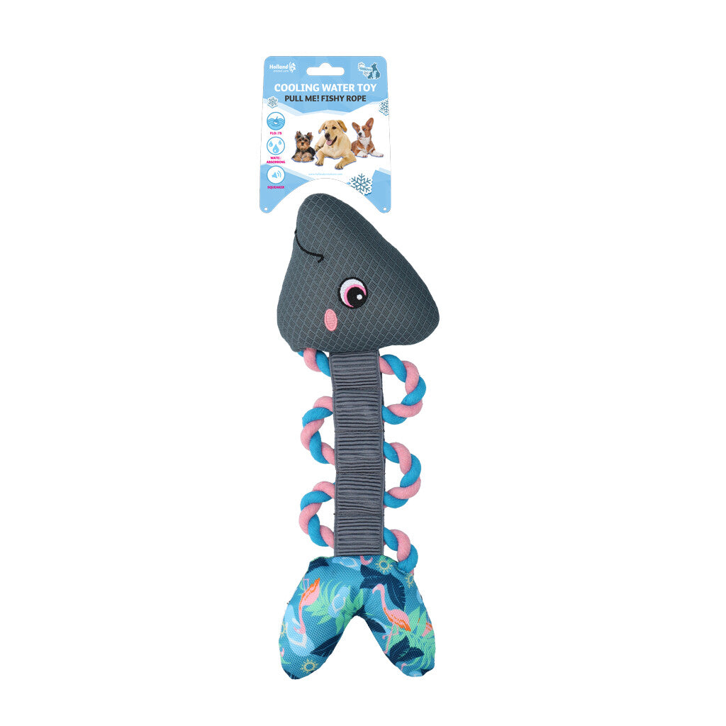 Jouet rafraîchissant pour chien – CoolPets Pull Me! Poisson Coolpets