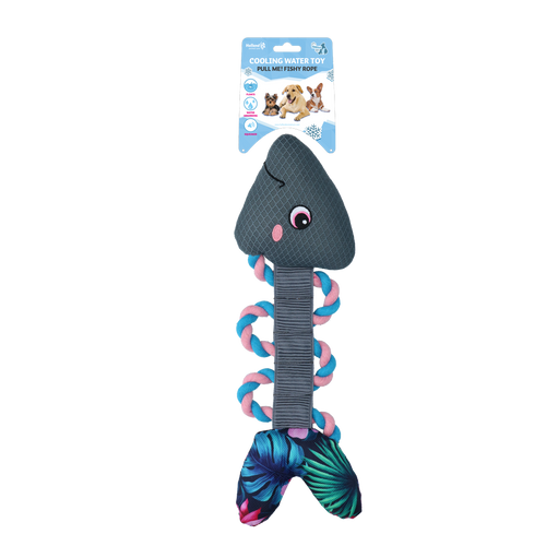 Jouet rafraîchissant pour chien – CoolPets Pull Me! Poisson