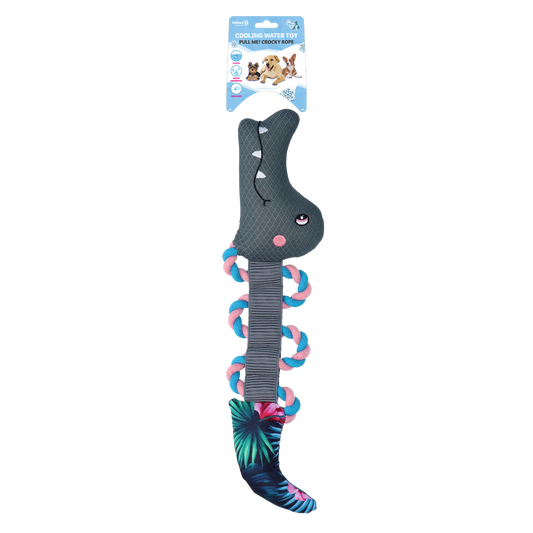 CoolPets Pull Me! Crocky Rope Flower