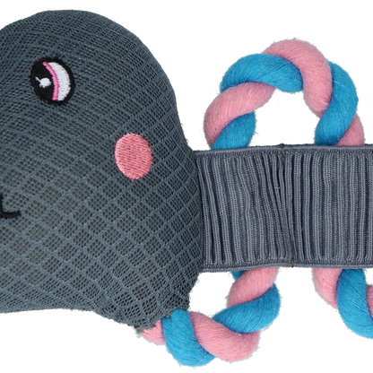 CoolPets Pull Me! Crocky Rope Flower