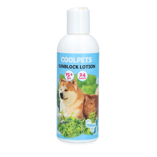 Lotion solaire pour chien – CoolPets - SPF 15+
