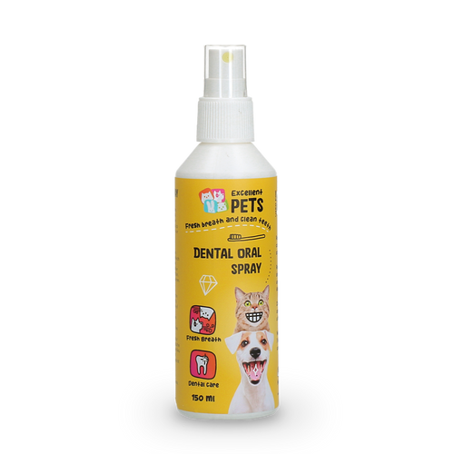 Excellent Pets Dental Oral Spray 150 ml – Spray bucco-dentaire chien & chat