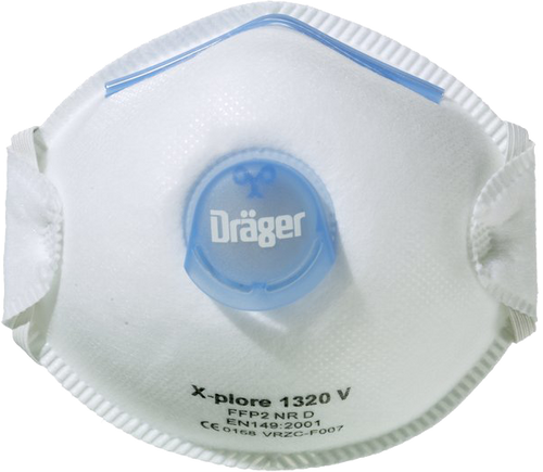 Masque Anti-Poussière Dräger X-plore FFP2 – Lot de 10