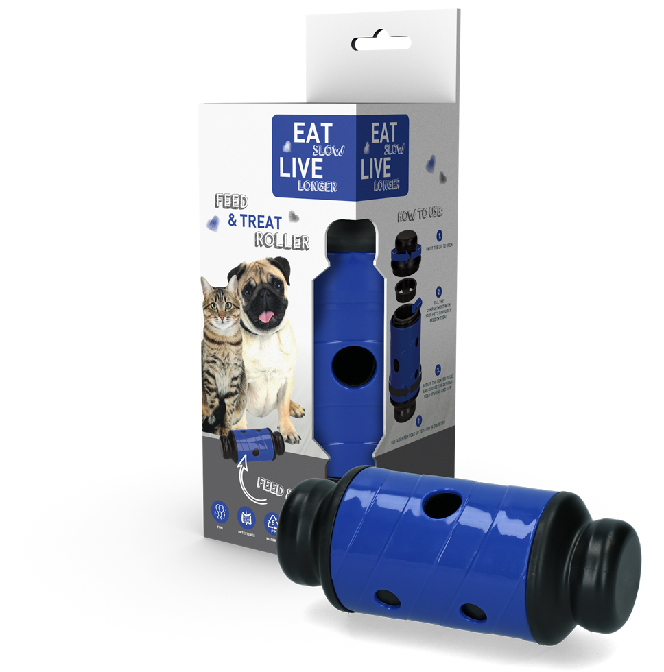 Rouleau distributeur bleu S