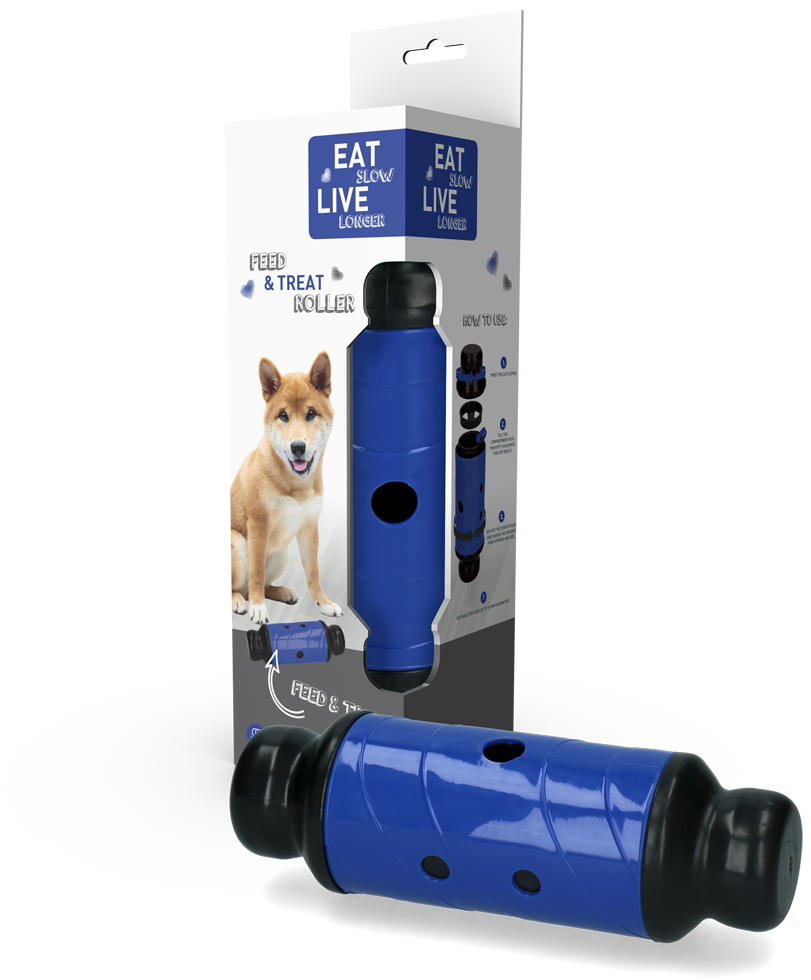Rouleau distributeur bleu L