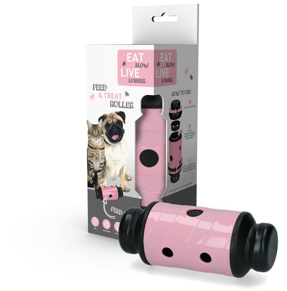Rouleau distributeur rose S