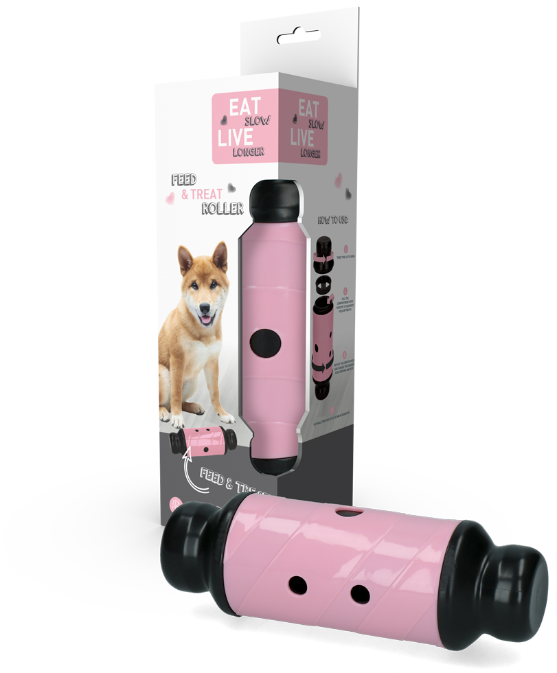 Rouleau distributeur rose L
