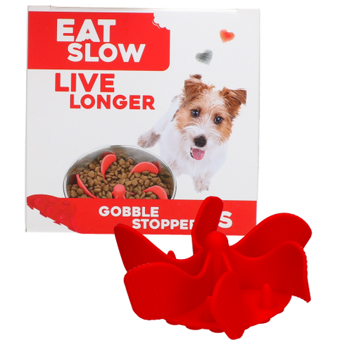 Eat Slow Live Longer Gobble Stopper Slow Feeder