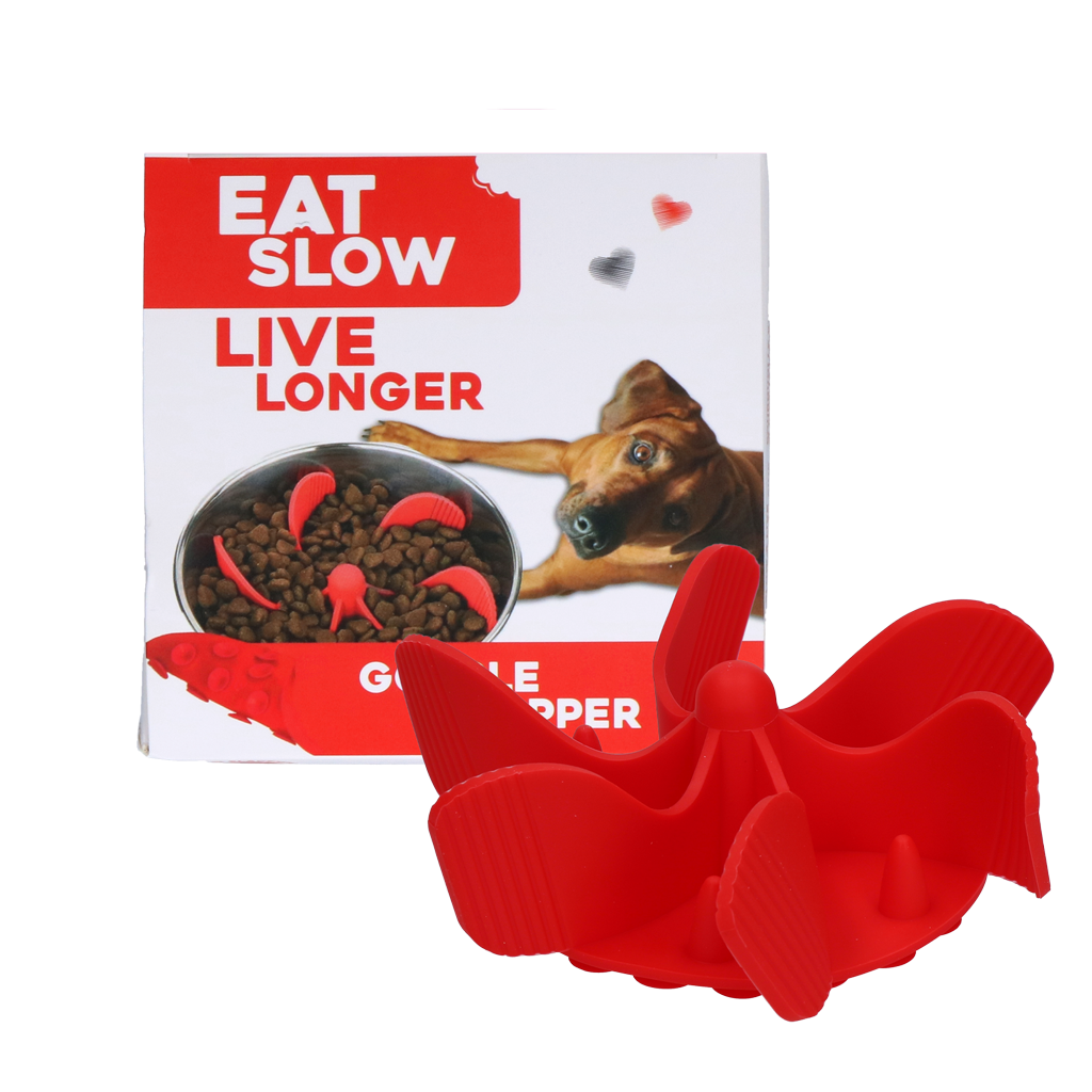 Anti-glouton rouge M