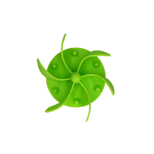 Eat Slow Live Longer Gobble Stopper Green L